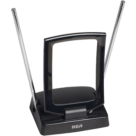 Amplified Indoor FM and HDTV Antenna